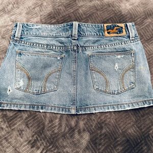 Hollister Jean mini skirt
